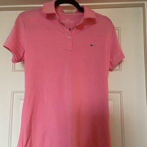 Vineyard Vines Women's Short Sleeve Pink Polo